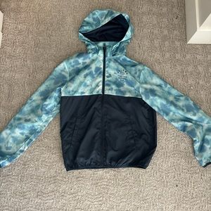 sick blue windbreaker